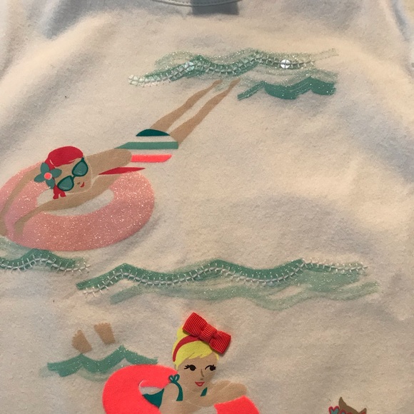 NWT GYMBOREE Girls Summer Tee Shirt, Size 7 - Picture 5 of 6